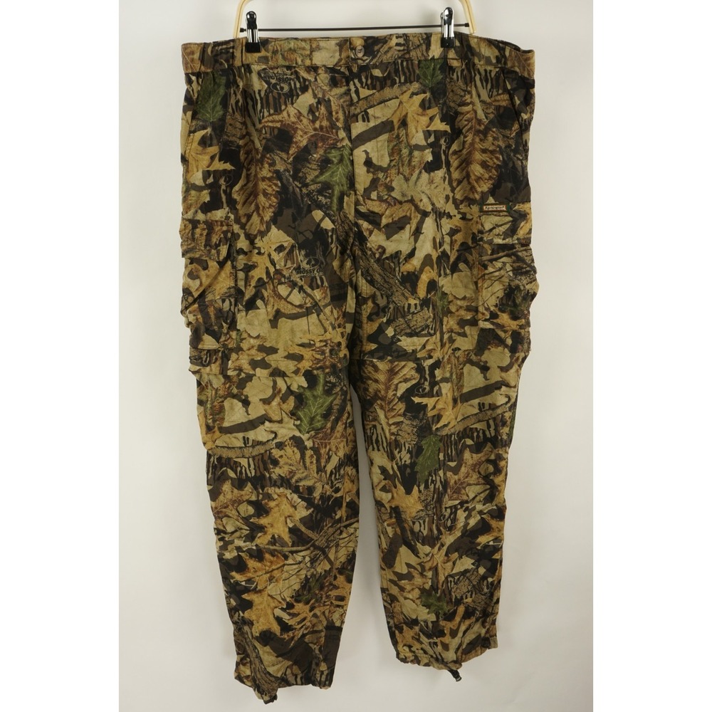 Remington Forest Floor Camo Convertible Cargo Hiking Pants Men's XL x 32" Nylon